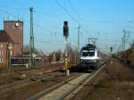 1016 034 mit dem IC 2083/85 kurz hinter Hannover HBF