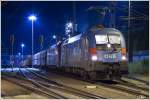 1016 023  Kyoto  und 1116 158 mit dem 47401, kurz vor der Abfahrt nach Spielfeld Strass. 
Donawitz 17.07.2011