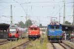 4023 002 & 1020.37 & 1020 041 am 17.07.10 in Freilassing (70 Jahre E94)