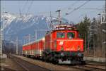 1020.018 bespannt am 01.03.2015 den SGAG 96588 von Ebenfurth nach Lienz in Osttirol.