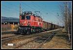 1040 010 mit Güterzug in Marein St.Lorenzen am 12.03.2002.
