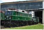 Die neu lackierte 1040.01 im EB-Museum Strasshof; 13.6.2011