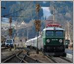 Sonderzug E 16022 von Mrzzuschlag nach Wien Sd bespannt mit 1041.15.