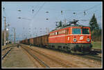 1042 509 mit Güterzug in Niklasdorf am 30.03.2004.