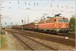 1042 020 fhrt mit Gterzug 55050 von Villach Gvbf nach Wien Zvbf. Knittelfeld 13.7.2011