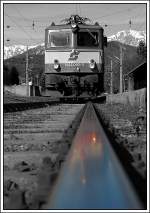 VG 76636 kurz vor der Abfahrt nach Leoben-Donawitz in Trofaiach am 25.2.2008 aufgenommen.
