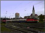 1044 123 mit dem Sonderzug zum Andampfen von Villach nach Knittelfeld. Knittelfeld 01.05.2008 