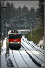 E-Lok 1044 037 fhrt mit IC 538 von Villach nach Wien Sd.