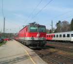 IC 545  Christoffel Blindenmission  mit BB 1044.010-5        