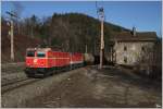 Am 10.3.2012 war die 1144 040 als Vorspann und Schiebelok am Semmering eingeteilt.