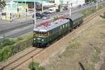 CZA 4061.13 (1046.13) am 19.September 2015 mit dem SR 17338 bei der Hst. Handelskai.