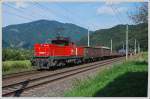 VG 75653 von Bruck an der Mur nach Nicklasdorf, kurz vor Niklasdorf am 29.8.2008 aufgenommen.