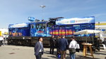 Auf der Innotrans in Berlin 2016 wurde auch ein erstes gemeinsames Projekt des neuen chinesischen Bahnindustrieriesen CRRC mit der ÖBB gezeigt: Die elektrischen Rangierloks der Reihe 1063 (hier