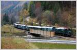 In Hieflau hat am 25.10.2008 1080.01 Sdz R 16749 aus Salzburg bernommen und brachte ihn in weiterer Folge nach Eisenerz.