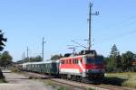 1110 522 als 14753 von Laa an der Thaya (Laa) nach Wiener Neustadt Hauptbahnof (Nb); am 20.08.2011