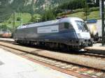 Am 22.8.2008 war im Bahnhof Brenner genau an der Staatsgrenze zwischen Österreich und Italien der Siemens-Taurus 1116 038-9 zu sehen, bevor er einen Personenzug in den Innsbrucker Hauptbahnhof führte.