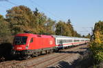 1116 082 mit dem IC 2336/RE 52336 (Singen(Htw)-Stuttgart Hbf) bei Mühlhausen 15.10.18