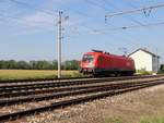 1116 278-3 als Lokzug auf der Ostbahn bei Bruck/L in Richtung Ungarn; 180801
