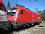 ÖBB 1116 146-0 als erste Lok es eines EC nach Wien Westbahnhof welcher Aufgrund der Arlbergsperre erst ab Ötztal fuhr.