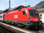 ÖBB 1116 172-6 mit einem EC von Bregenz nach Wien Westbahnhof.
