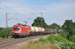 1116 050 mit Güterzug am 08.07.2012 bei Weiching