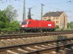1116 234-4 ist seid kurzem mit Aufklebern von ITL an beiden Stirnfronten und CSKD INTRANS an den Seitenwnden unterwegs.28.04.07