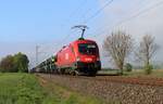 1116 104 ÖBB mit offenem ARS Altmannzug bei Northeim am 06.05.2017 in Richtung Norden