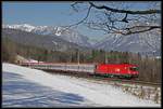 1144 088 mit IC533 zwischen Küb und Eichberg am 22.03.2018.