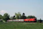 1116 245 und 1x16 xxx mit OEC 565 bei bersee (27.04.2007)