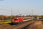 1116 267 mit dem IC 281 /RE 50281 (Stuttgart Hbf-Zürich HB/Singen(Htw)) bei Eutingen 21.10.18