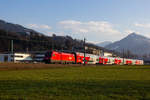 1116 179-3 als REX kurz vor Schwarzach nach Bregenz/Lindau. 19.2.19