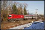 1116 174 mit IC in Wartberg im Mürztal am 10.01.2020.