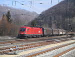 Am 4.3.2018 konnte ich den ÖBB Taurus 1116 277 in Geislingen an der Steige ( Deutschland ) mit einem Güterzug Fotografieren  