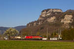 1144-053-6 und 1116-179-3 zwischen Dornbirn und Hohenems. 10.4.20