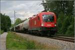 Und wieder ein Taurus ;-), hier 1116 093 mit einem Gterzug nach Salzburg.