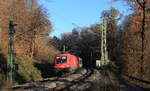 1116 179 mit IC Stuttgart-Zürich am 26.11.2020 bei Stuttgart-Heslach.