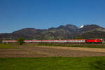 Eine 1116 mit dem IC 119 bei Sulz Röthis. 23.4.21