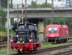 363 159 und ein BB-Taurus in Regensburg-Ost am 17.08.07