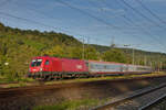 1116 104 mit EC 112 Klagenfurt-Frankfurt am 17.09.2023 bei Altbach.