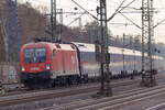 ÖBB 1116 141 mit Nightjet in Hamburg-Harburg 11.3.2026