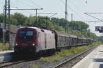 �BB 1116 086 die wie ich finde mal eine W�sche vertragen k�nnte mit einem Ganzzug durch Herten-Westerholt 13.8.2026
