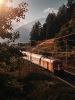 �BB 1116 165 durchf�hrt am 12.08.2026 mit ihrem InterCity nach Villach die aufgelassene Haltestelle Oberfalkenstein.
 
——————
 
Zug: IC 799
Laufweg: Salzburg Hbf ➤ Schwarzach-St. Veit ➤ Spittal-Millst�ttersee ➤ Villach Hbf ➤ Klagenfurt Hbf