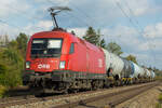 1116 116 einfach Nö der ÖBB mit Kesseln am 24.9.26 bei Eglharting.