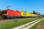 1116 107 ÖBB mit den gelben Bella Wagen schaut immer gut aus, so wie am 25/9/26 bei Eglharting.