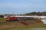 1116 178 mit OEC 564 bei Traunstein (26.01.2008)