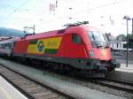 GySEV 1116  zieht einen EC von Wien Sd nach Venecia St.