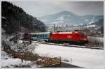OEC 151  Emona  von Wien nach Ljubljana (Laibach) war am 21.3.2009 mit 1116 241 bespannt.