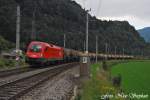 1116 046-2 passiert mit einer Fuhre aus Kesselwagen meine Linse,unweit von Schwarzach-St.Veit (sterreichurlaub 11.08.09)