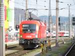 1116 122-1 im Salzburger Hbf am 08.04.2009