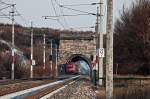 R 2322 nach Breclav im sogenannten  Busserltunnel  zwischen Pfaffsttten und Gumpoldskirchen am 03.01.2010.